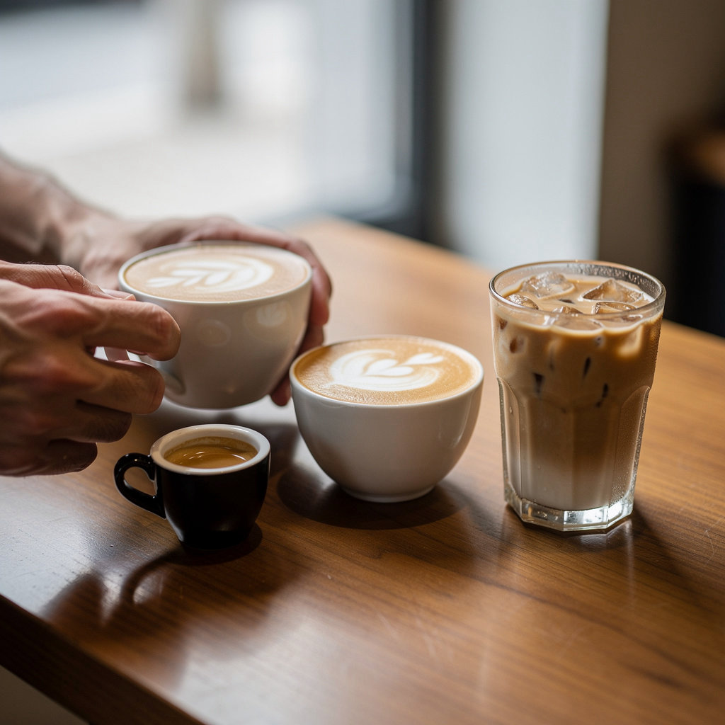 Lunar Brew Asheville specialty coffee menu beverages and craft drinks